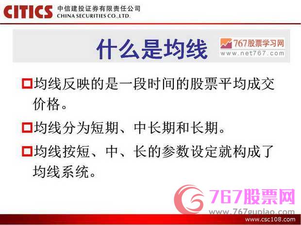 均线入门基础知识
