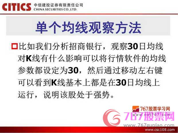 均线入门基础知识
