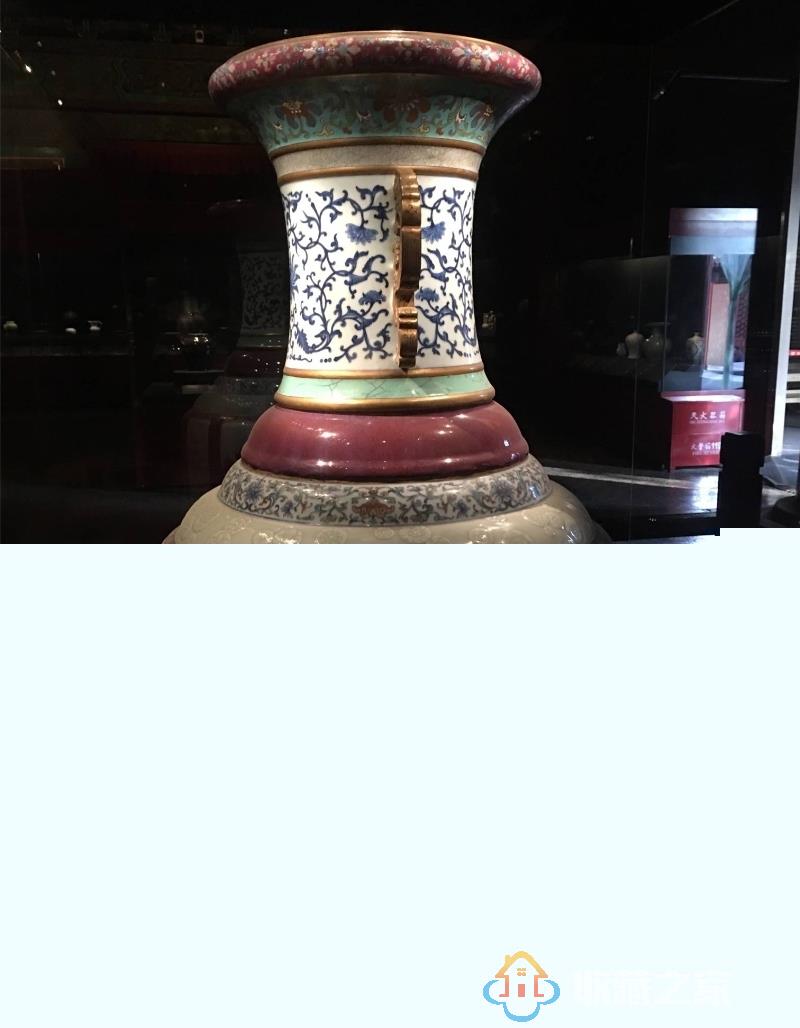 瓷母——清乾隆各种釉彩大瓶