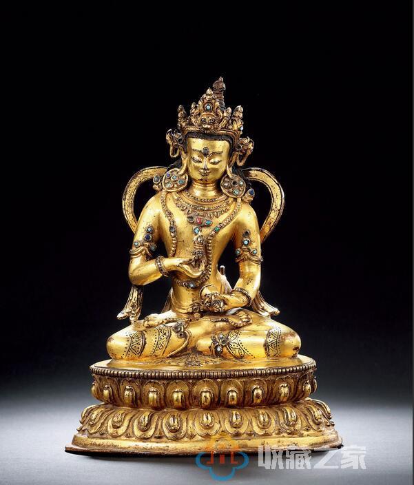 即将在香港拍卖的铜鎏金佛像