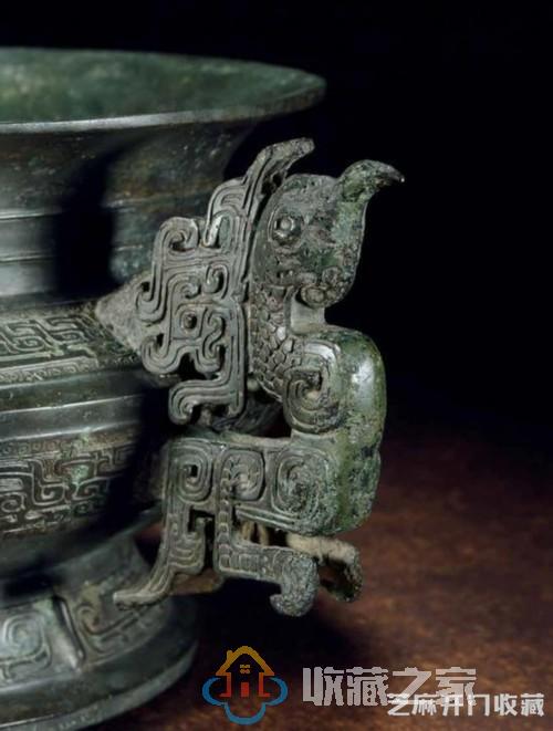 《商周彝器通考》著录重要越地青铜器：凤鸟耳尊