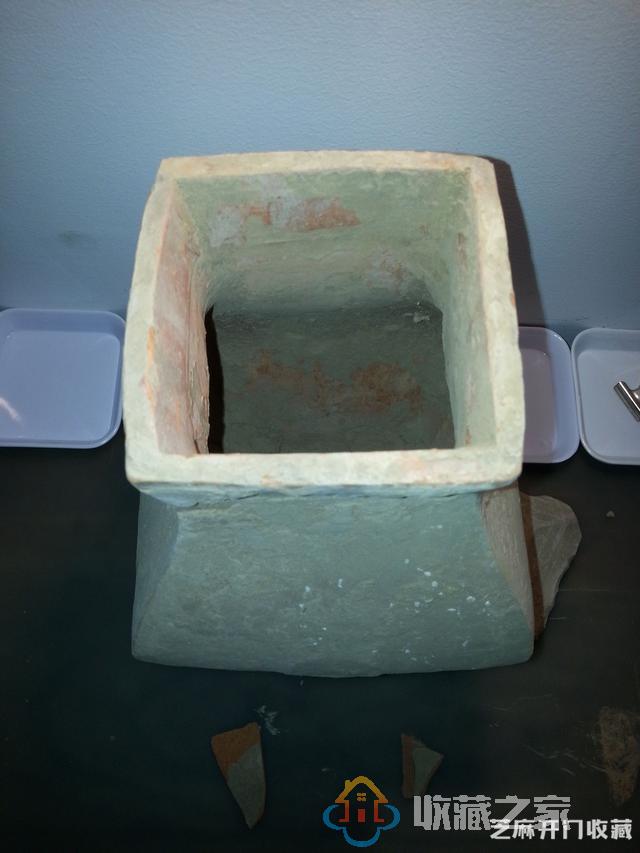 （原创）我在西安修文物系列2--汉代红陶方壶修复