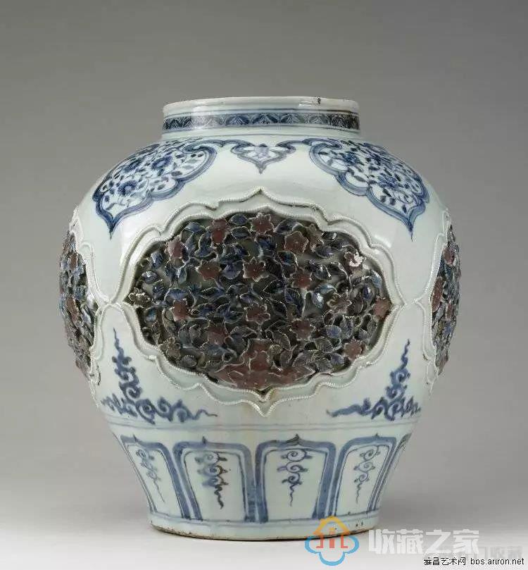 中国红：世界各大博物馆​釉里红​瓷器精品汇集！