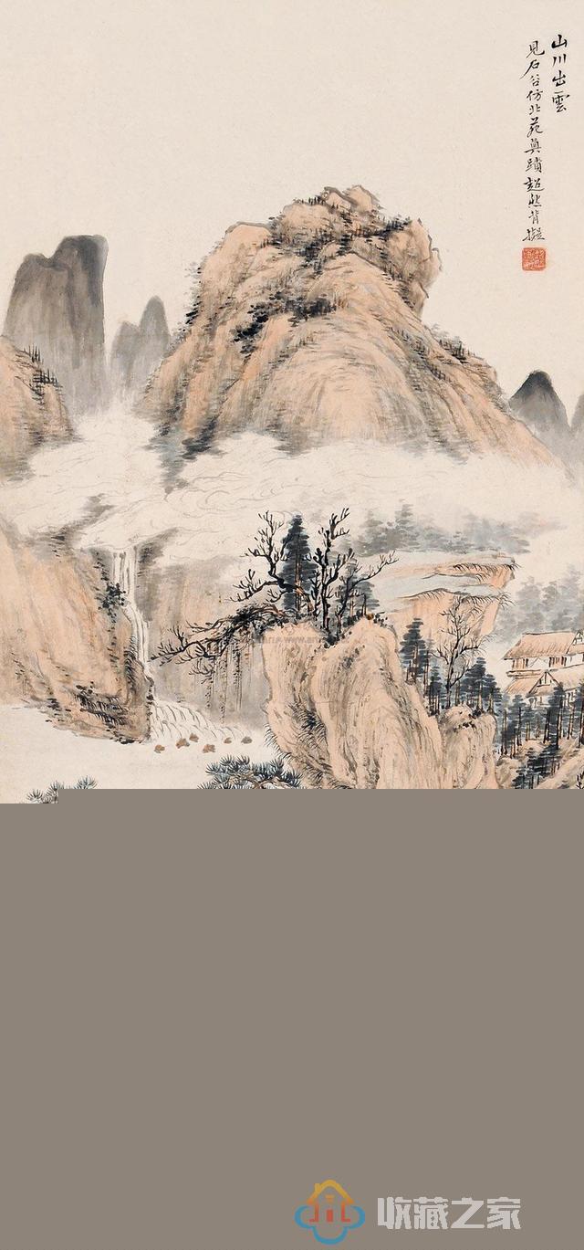 冯超然二十五幅山水作品画欣赏