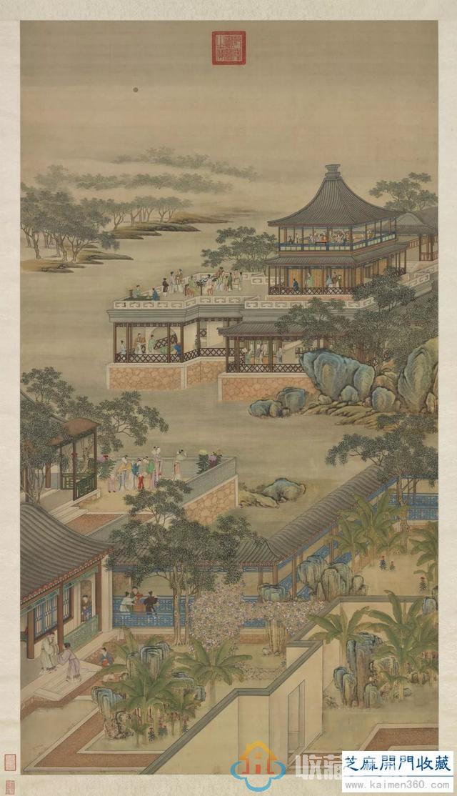台北故宫博物院藏 >>> 清院画《十二月令图》