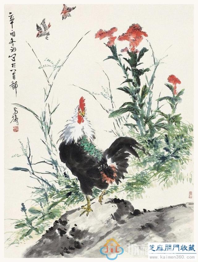 现代中国卓有成就的花鸟画大师——王雪涛（精品100幅）