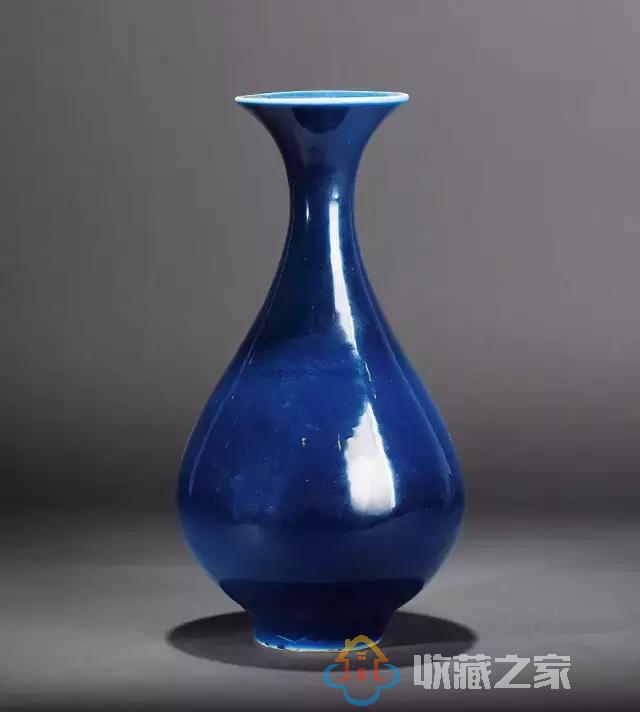 霁蓝釉瓷器特性，图文赏析