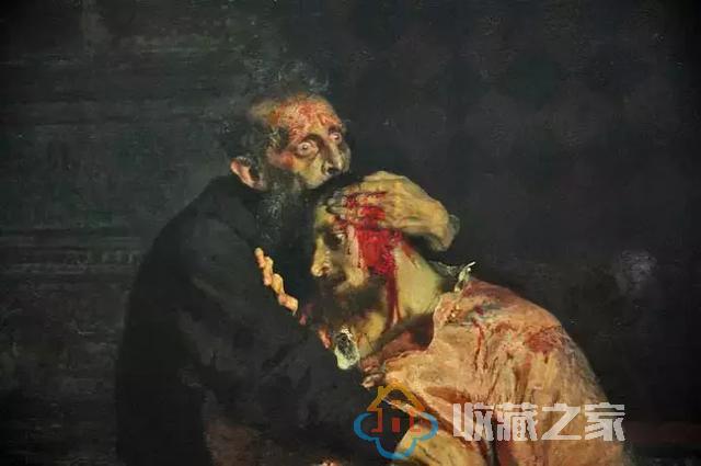 列宾油画《伊凡雷帝和他的儿子》被损毁！