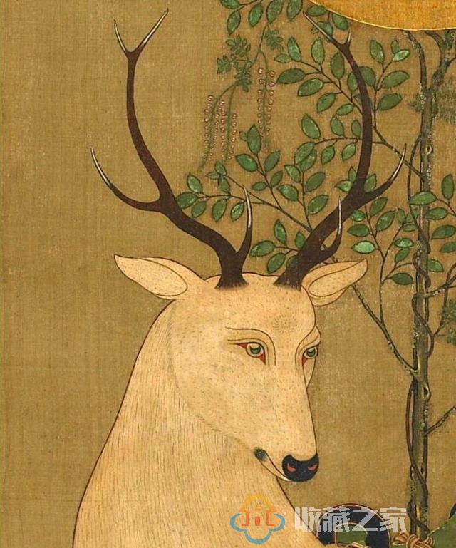 十五世纪佛画：春日鹿曼荼罗 赏析