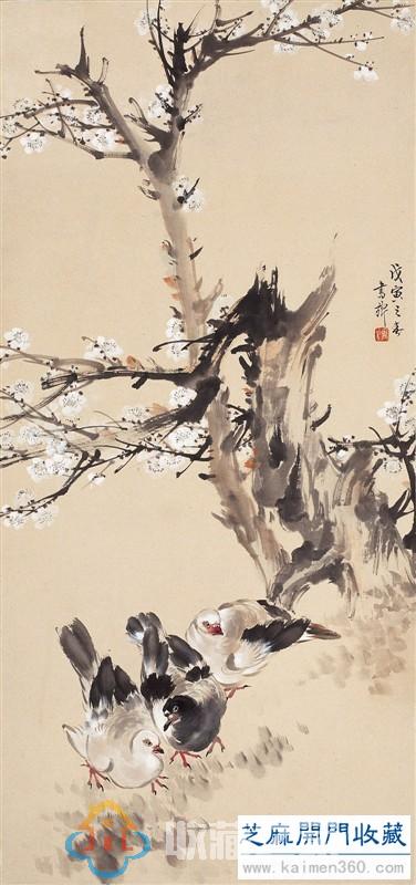 画坛“金陵三杰”竹·鸽· 鹤作品欣赏，谁更胜一筹！