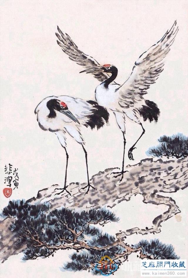 画坛“金陵三杰”竹·鸽· 鹤作品欣赏，谁更胜一筹！