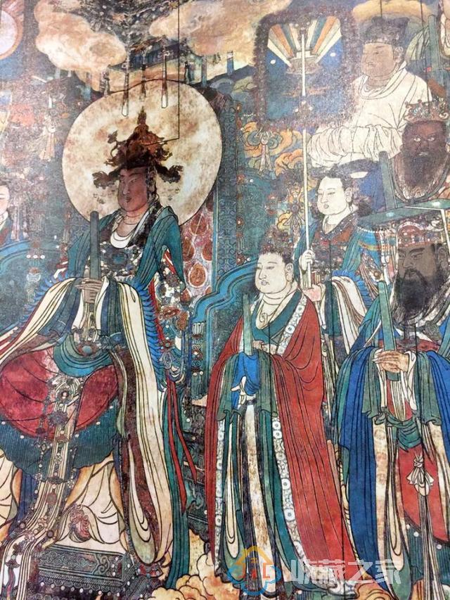 中国古代壁画奇葩“朝元图”，三百个形象神采无一雷同
