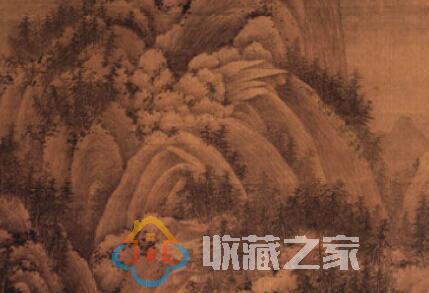「金陵十二钗图片」僧人画家巨然：画作有《万壑松风图》《秋山问道图》